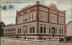 Bimini Bath House, Mineral Wells, TX Postcard