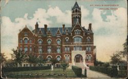 St. Paul's Sanitarium, Dallas, TX Postcard