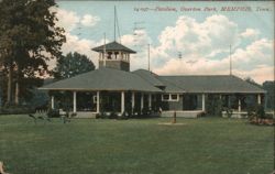 Pavilion, Overton Park, MEMPHIS, Tenn. Postcard