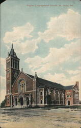 Pilgrim Congregational Church, St. Louis, MO Postcard