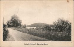 Lake Hahlahwah, Danbury Postcard