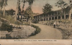 Skyline Drive at Bella Vista, Near Bentonville Postcard