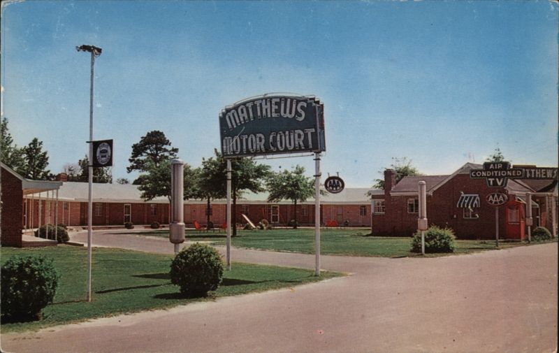 Matthews Motor Court, Wilson, NC North Carolina