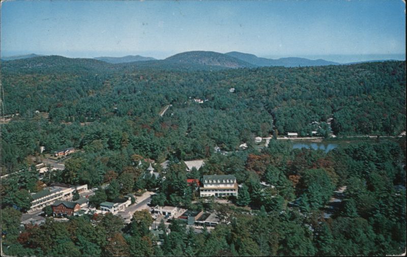 Aerial view of Highlands, North Carolina Jack Bowers