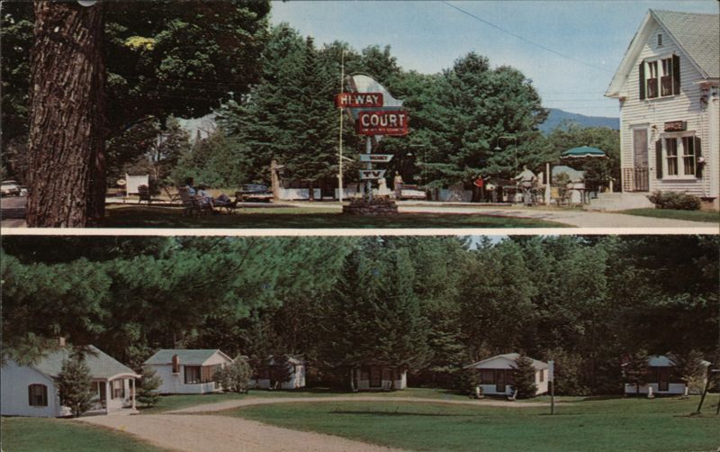 HI-WAY COURT, Modern Cabins, Plymouth, New Hampshire