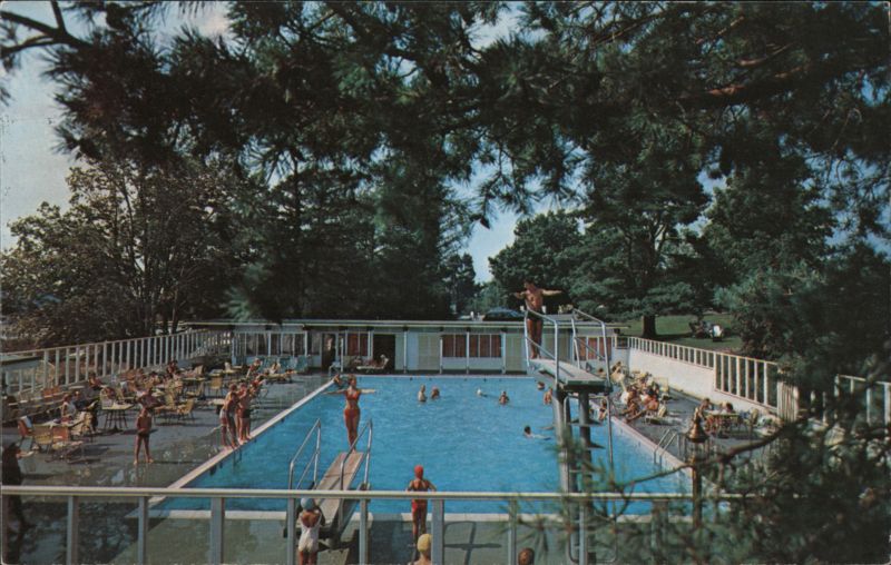 Swimming Pool at The Wentworth by the Sea Resort New Castle New Hampshire