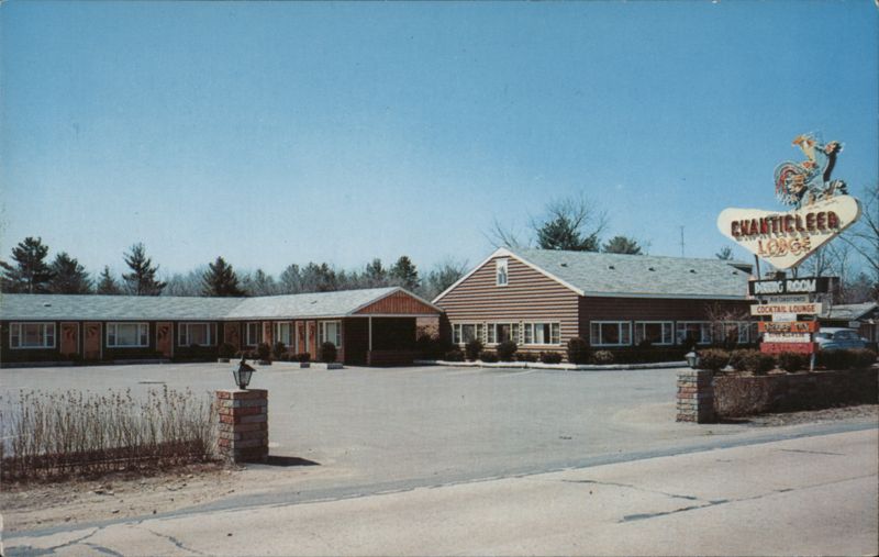 Chanticleer Lodge Motel, Dining Room & Cocktail Lounge Derry New Hampshire