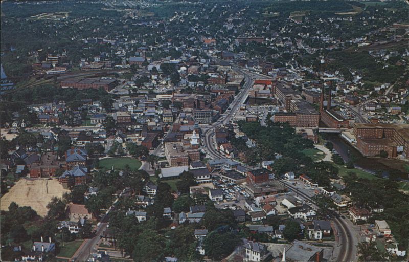 Aerial View, Business and Industrial Center, Dover New Hampshire