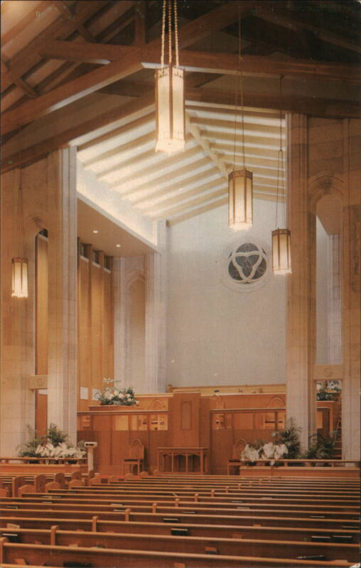 Sanctuary of Memorial Presbyterian Church, Montgomery Alabama
