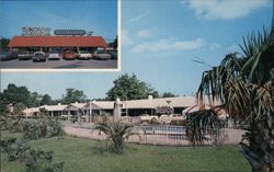 Whitey's Restaurant and El Berta Motor Inn Postcard