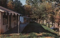 Valley Courts, Tryon, North Carolina Postcard