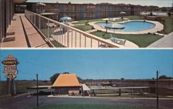 Horne's Motor Lodge and Restaurant, Weldon, NC Postcard