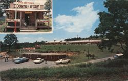 Park-Vista Motel, Restaurant and Country Store Postcard