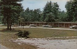 Bluridge Gardens Motel, Ashford, N.C. Postcard