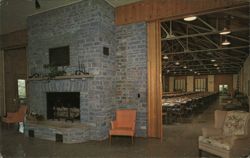 Lineberger Memorial Dining Hall, Lutheridge Postcard