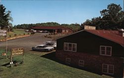 Lee's Lodge & Country Restaurant, Glendale Springs, NC Postcard