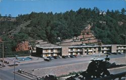 Inn By The River Motel, Hot Springs Postcard