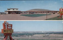 Ho-Hum Motel, Minot, ND Postcard