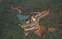 Marlands Mountain Resort, Aerial View Postcard