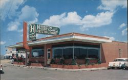 Houghton House Restaurant, Fayetteville, NC Postcard