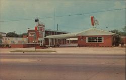 Downtown Motel, Fayetteville, NC Postcard