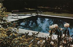 Swimming Pool, Glenmary Home Missioners Center, Hayesville, NC Postcard
