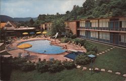 Hornes Motor Lodge & Crown Restaurant, U. S. 70 East Postcard