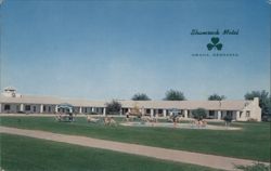 Shamrock Motel, Omaha, Nebraska Postcard