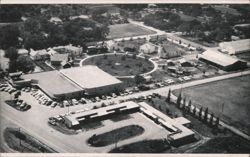 Aerial View of the Harold Warp Pioneer Village Postcard