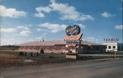 Modern-Aire Motel and Roadside Neon Sign Postcard