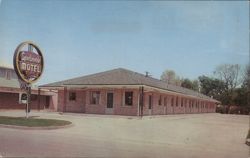 Landmark Motel, Fremont, Nebraska Postcard
