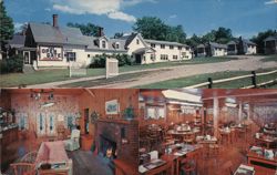 The Open Gate Cottages and Pine Room Restaurant Postcard