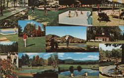 Jack O'Lantern Motor Resort, Woodstock, N.H. Postcard