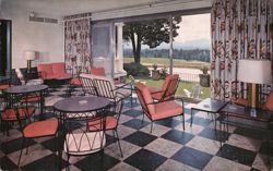 Terrace Room, Mountain View House Postcard