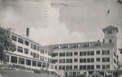 West Wing, Mountain View House, In-the-White Mountains Postcard