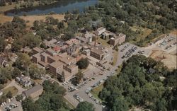 Aerial View of Mary Hitchcock Memorial Hospital Postcard