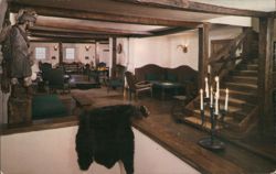 Living Room, Mittersill Alpine Resort, Cannon Mountain Postcard