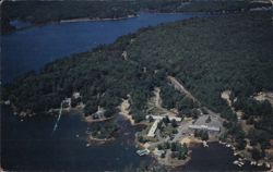 Christmas Island Resort Motel, Lake Winnipesaukee Postcard