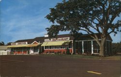 The Red Barn Restaurant, Laconia-Gilford, NH Postcard
