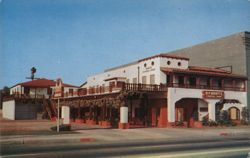 H. F. Moritz Funeral Home, Montebello, CA Postcard