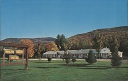 North Colony Motel, Route 302, Bartlett, NH Postcard