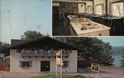 Don Reinhold's Oxbow Restaurant, Northwood, NH Postcard