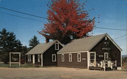 The Bakers Peel, Gifts & Antiques Shop Postcard