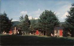 Jack O'Lantern Motor Inn and Cottages, North Woodstock, NH Postcard
