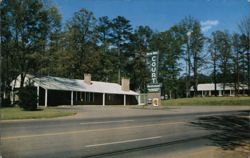 Moon Winx Court Motel and Restaurant Postcard