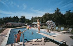 Town Line Motel, Box 25, R.F.D. 2 Postcard