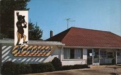 Hayward Farms Restaurant Postcard