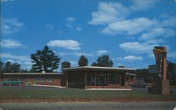 Autorama Motel, Route 101 West, Milford, NH Postcard