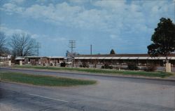 David's Motel, Athens, AL Postcard