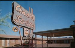 Aneth Lodge Motel, Cortez, Colorado Postcard